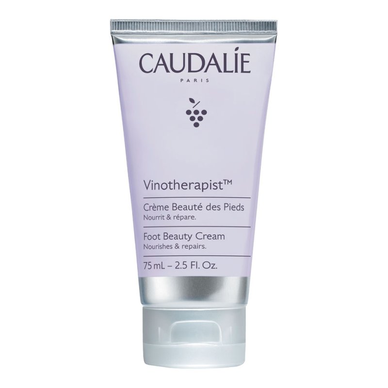 Caudalie Vinotherapist Crema Bellezza Piedi - Crema idratante per piedi screpolati e secchi - 75 ml