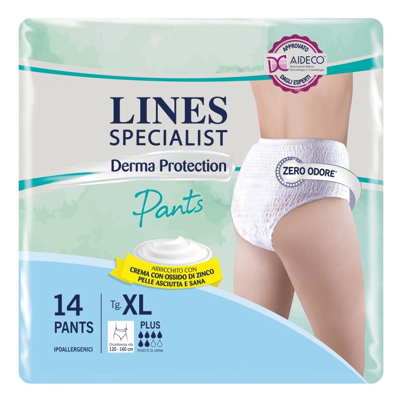 LINES SP DERM Pants Pl.XL 14pz