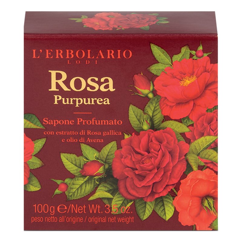 Rosa Purpurea Sapone Prof 100g