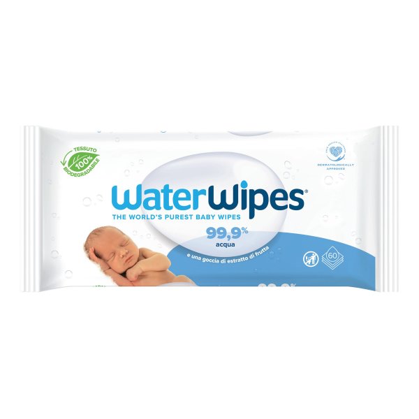 WATERWIPES Bio Salv.60pz