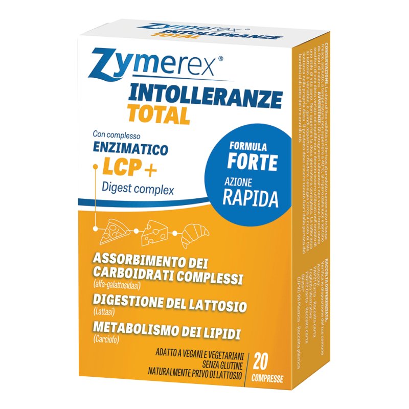 ZYMEREX Intolleranze Tot.20Cpr