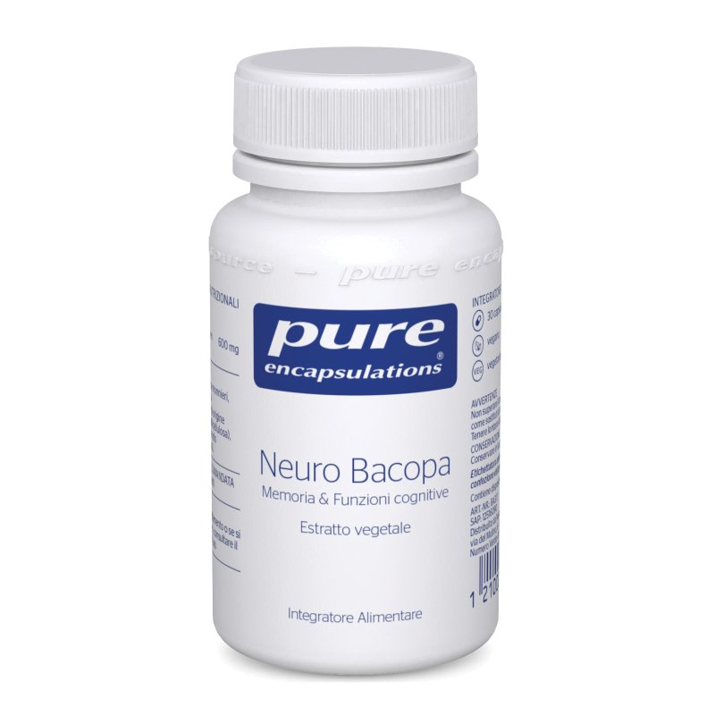 PURE ENCAPS Neuro Bacopa 30Cps