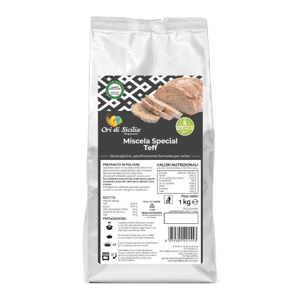 ORI DI SICILIA Mix Teff 1Kg