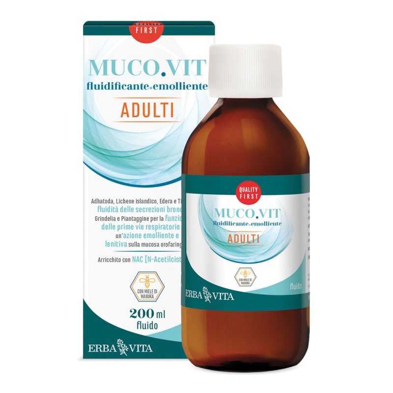 MUCOVIT Fluido Adulti 200ml