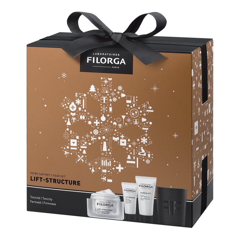 Filorga Cofanetto Lifting - Lift Structure crema giorno + Lift Designer siero tensore + Sleep&Lift notte + Candela profumata