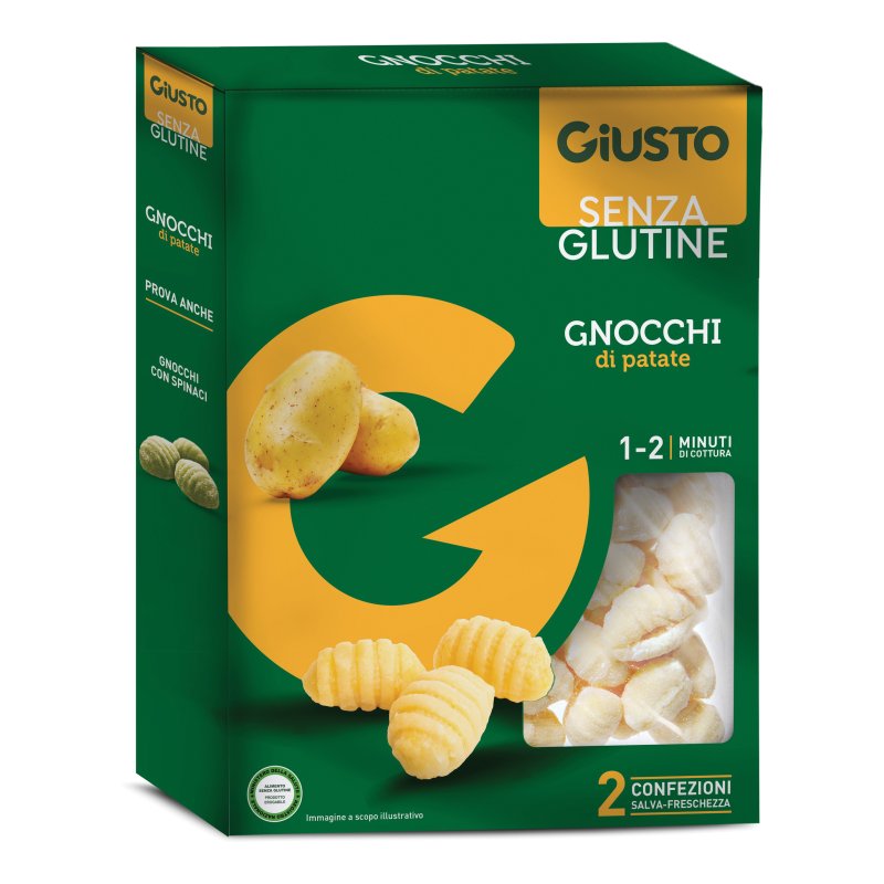 GIUSTO S/G Gnocchi 2x250g