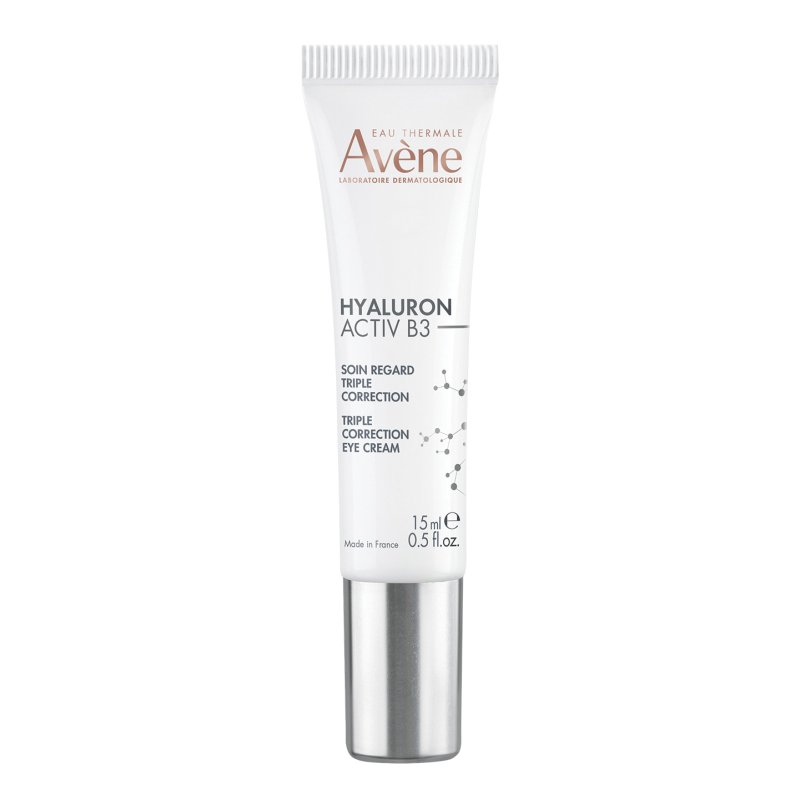 Avene Hyaluron Activ B3 Contorno Occhi Tripla Azione - Contorno occhi per rughe, borse ed occhiaie - 15 ml