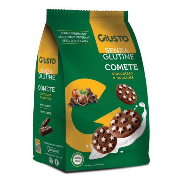 GIUSTO S/G COMETE Biscotti200g