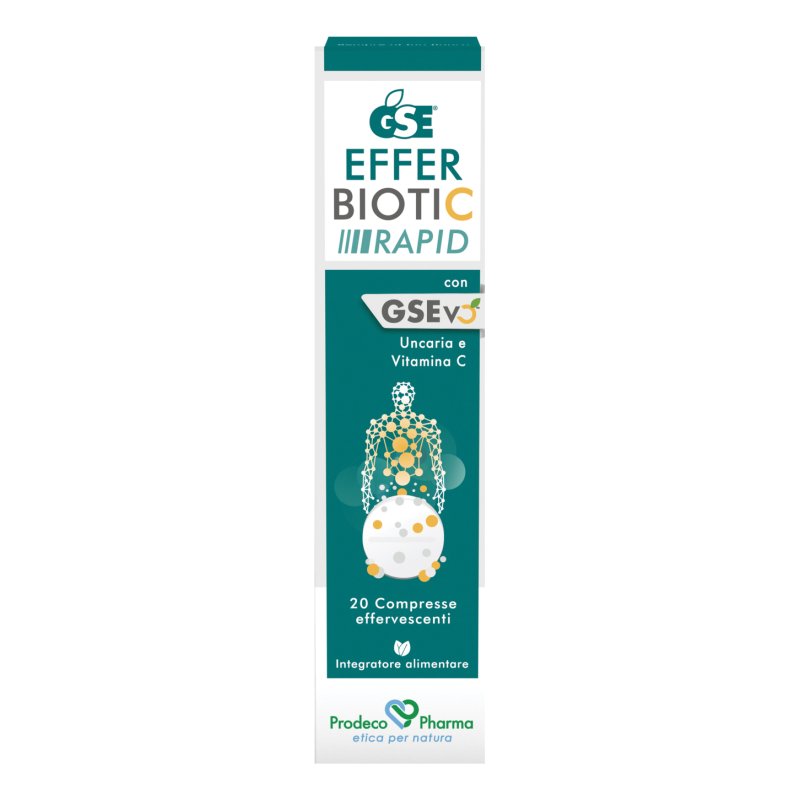 GSE Efferbiotic Rapid 20 Cpr