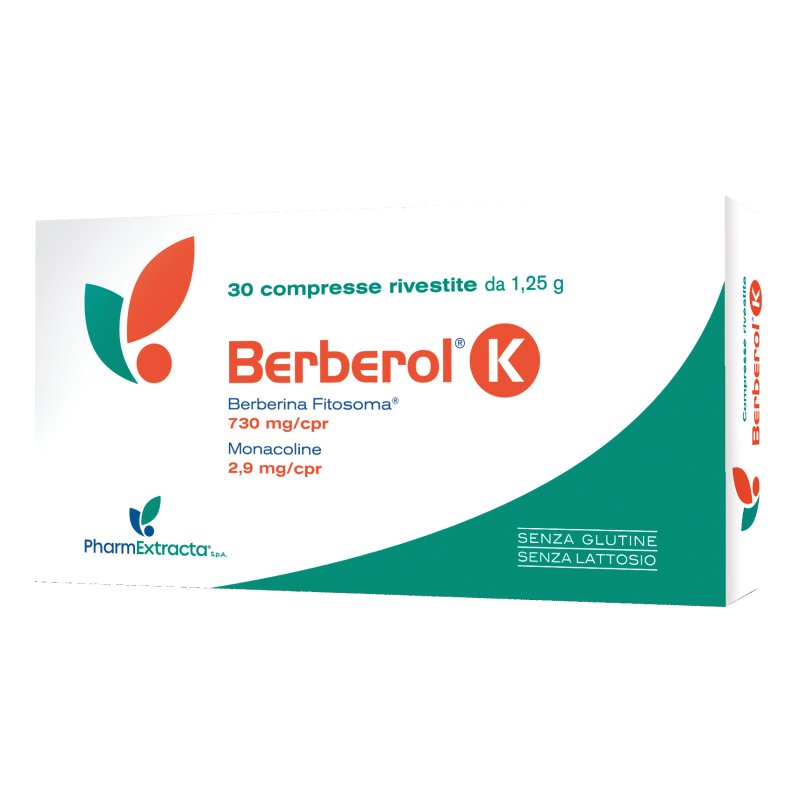 Berberol K - Integratore alimentare per il benessere cardiovascolare - 30 compresse