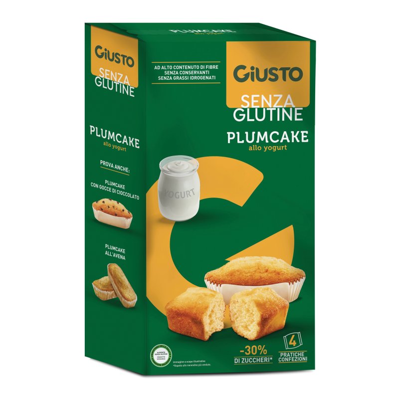 GIUSTO S/G Plumcake Yog.160g