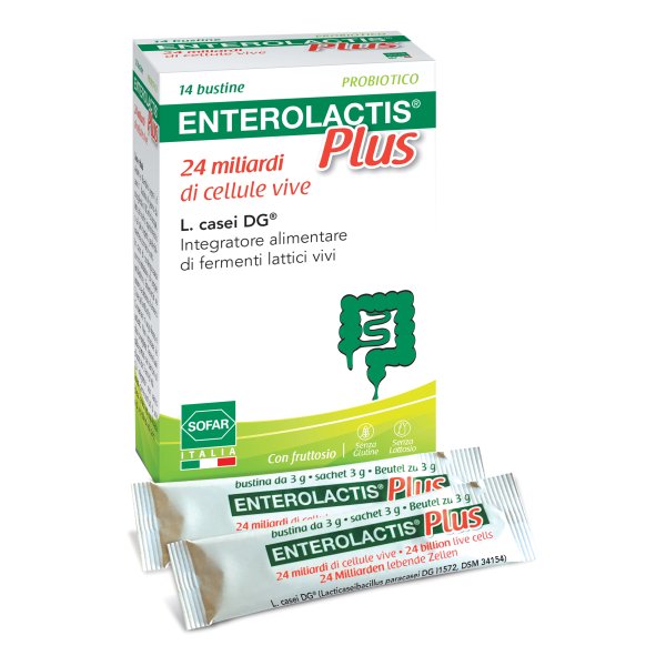 Enterolactis Plus - Integratore a base d...