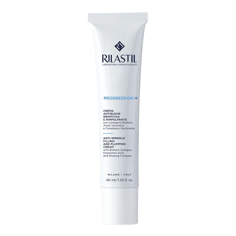 Rilastil Progression + Crema Antirughe riempitiva e rimpolpante - Per rughe marcate - 40 ml