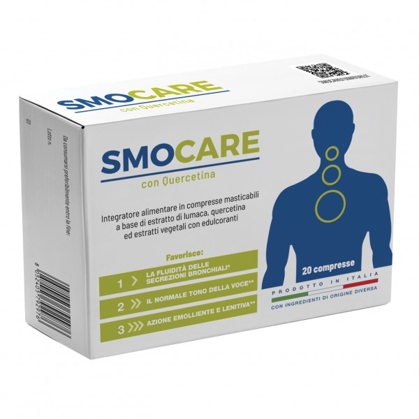 SMOCARE Fumatori Quercet.20Cpr