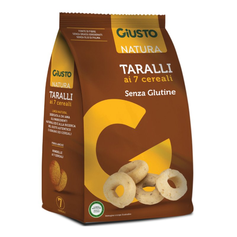 GIUSTO S/G Taralli 7 Cer.175g