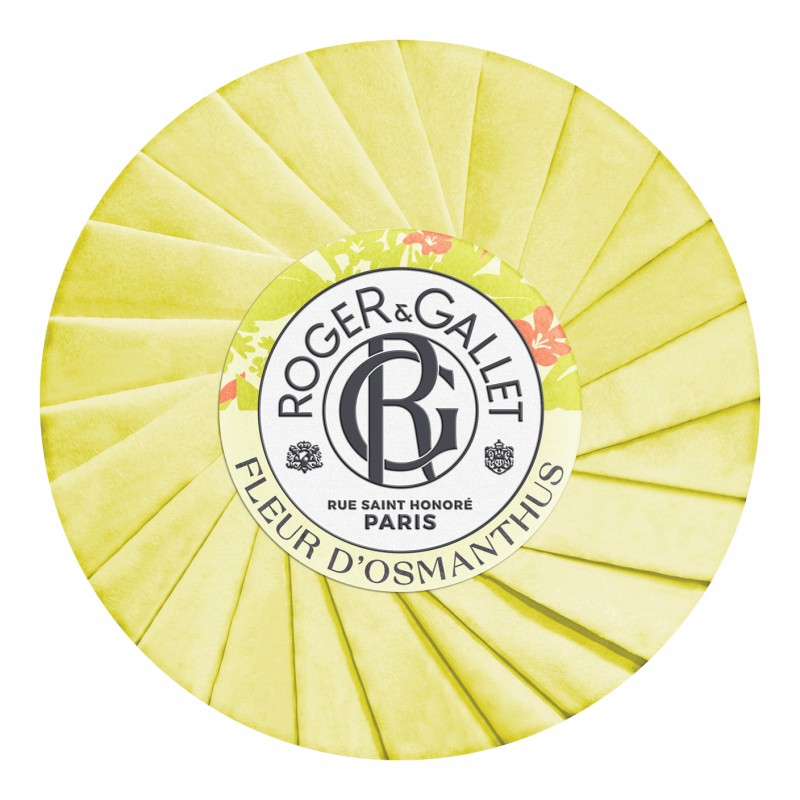 Roger & Gallet Fleur D'Osmanthus Saponetta - Saponetta energizzante al profumo di fiori d'osmanto - 100 g