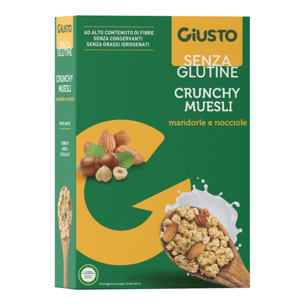 GIUSTO S/G Crunchy Mues/Av/Man