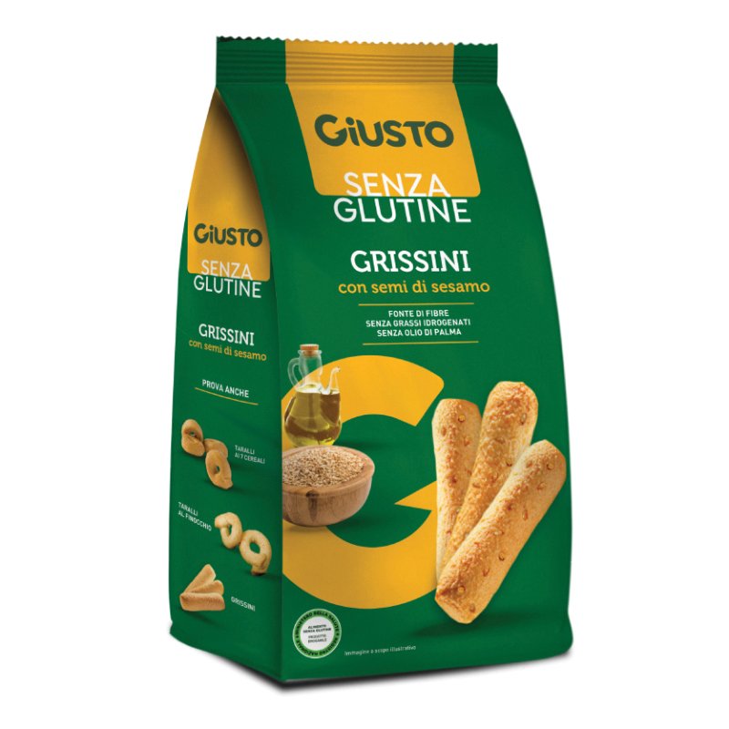 GIUSTO S/G Grissini*Sesamo150g