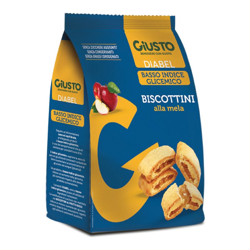 GIUSTO S/Z Bisc.Mela 250g