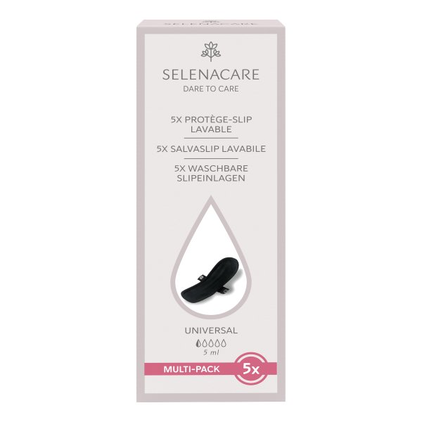 SELENACARE S-Slip Lav.Nero 5pz