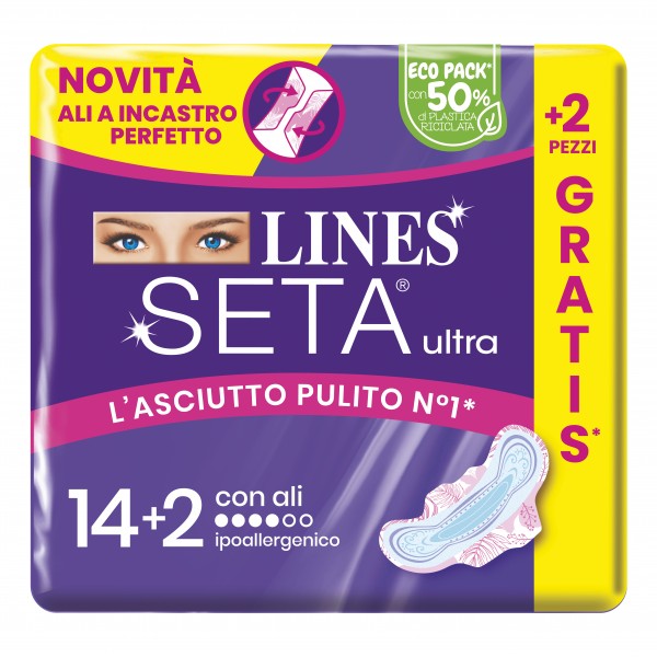 LINES SETA Ultra Ali 16pz