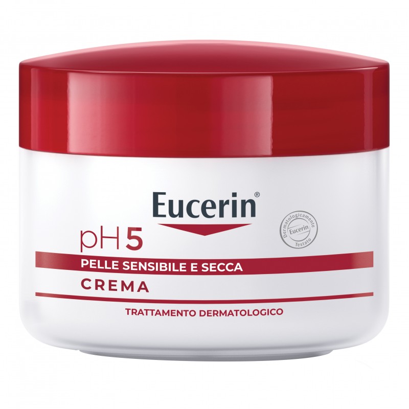 Eucerin Ph5 Crema Corpo - Crema per pelle sensibile, secca e reattiva - 75 ml