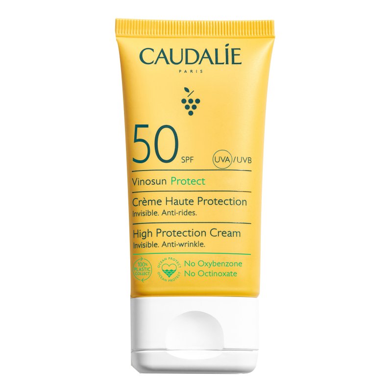 Caudalie Vinosun Crema Solare viso SPF50 - Protezione solare molto alta per il viso - 50 ml - 2023