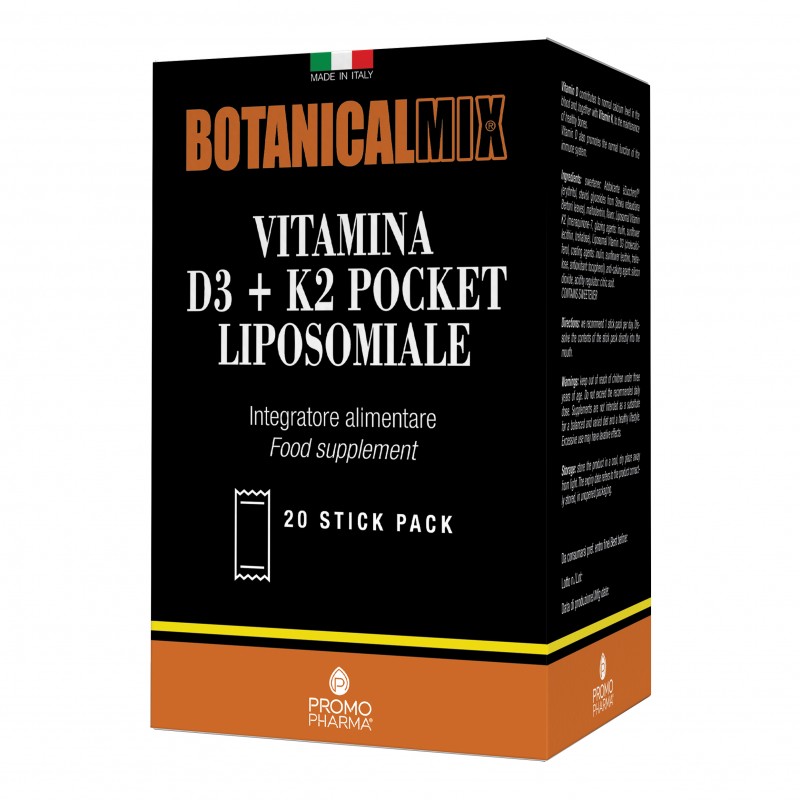 BOTANICALMIX Vit.D3+K2 20Stick