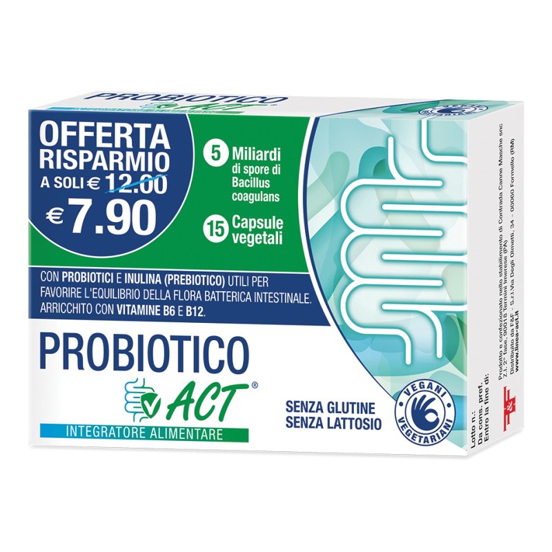 PROBIOTICO ACT 15 Cps