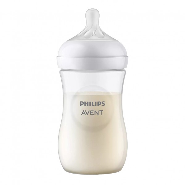 AVENT Bib.Nat.3,0 Trasp.260ml