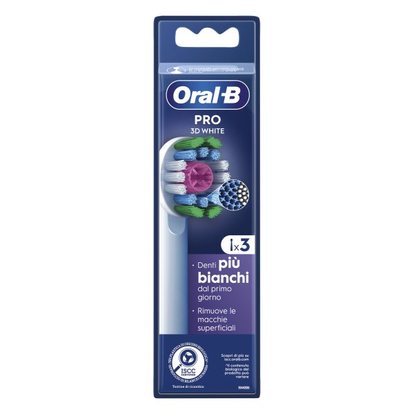 ORAL-B Ric.EB18-3D White*3pz