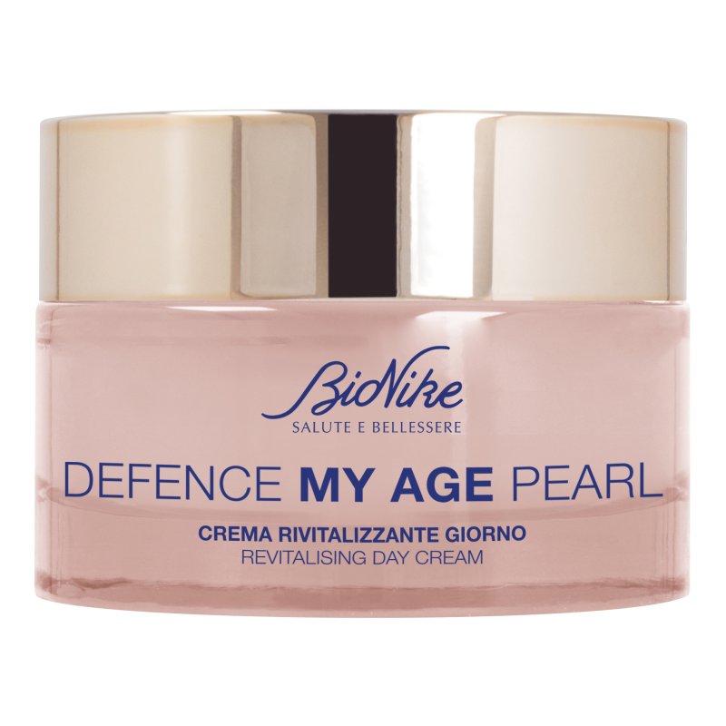 Bionike Defence My Age Pearl Crema Viso Giorno - Crema rivitalizzante per prime rughe - 50 ml