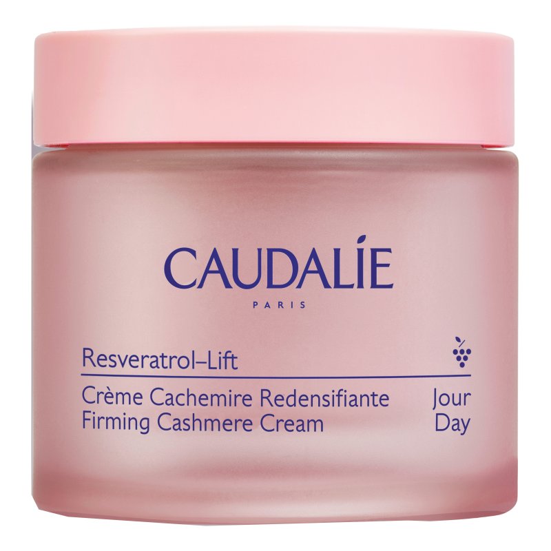 Caudalie Resveratrol Lift Crema Cashmere - Crema ridensificante anti rughe - 50 ml - Nuova formula 2023