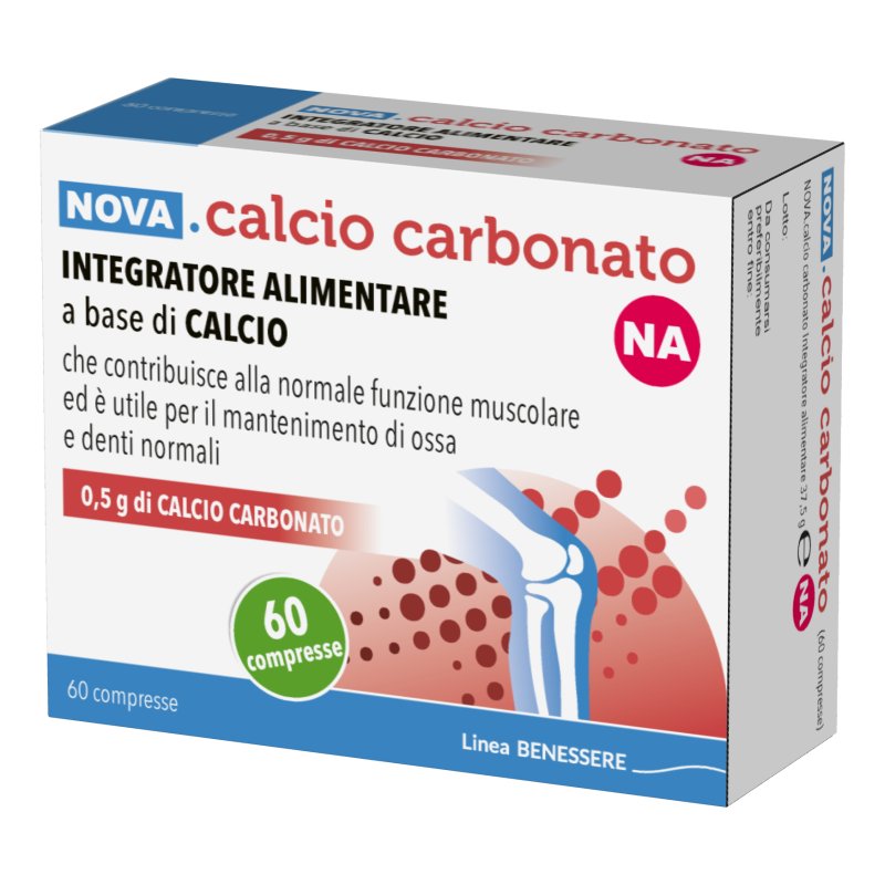 NOVA CALCIO Carb. 60Cpr 500mg